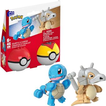 Mega Pokemon Construx Pokebola Squirtle & Cubone Mattel | 46 Peças - 1