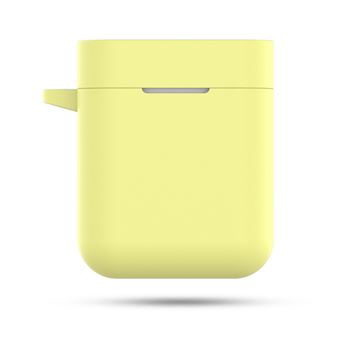 Capa protetora de silicone WISETONY para Xiaomi Redmi Mi AirDots Pro Amarelo - 1