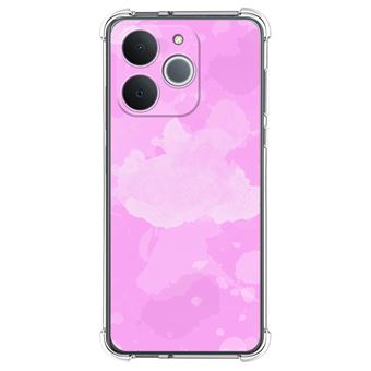 Capa Tumundosmartphone de silicone à prova de choque para Realme Note 70T com estampa em aquarela 4 desenhos - 1