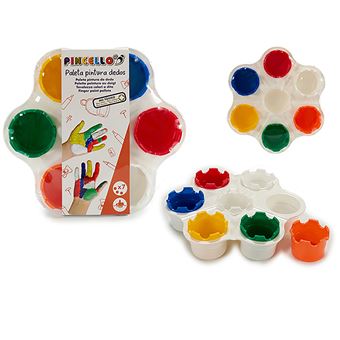 Paleta para tinta de dedos - 1