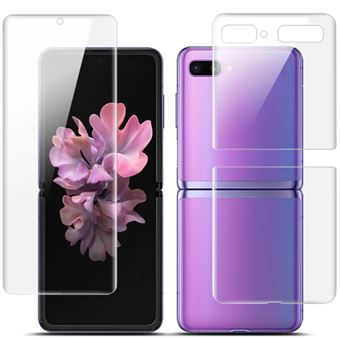 Kit Película Protectora de Hydrogel Frente e Verso G4M para Samsung Galaxy Z Flip 5G - 1