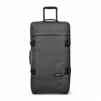 Mala de Viagem Eastpak Tranverz M | 67 cm | 2 rodas | 78 L | Black Denim - 1