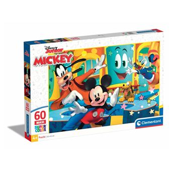 Puzzle Clementoni Supercolor Disney 26473 | 60 Peças - Primeiros ...