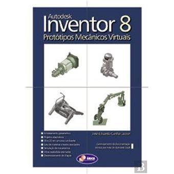 Autodesk Inventor 8 - Protótipos Mecânicos Virtuais - 1