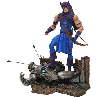 Figura Diamond Select Marvel Select Vingador Gavião Hawkeye | 18 cm - 1