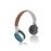 Fones de Ouvido IE Sem Fio com Rádio e Sd Azul_0
