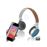 Fones de Ouvido IE Sem Fio com Rádio e Sd Azul_3