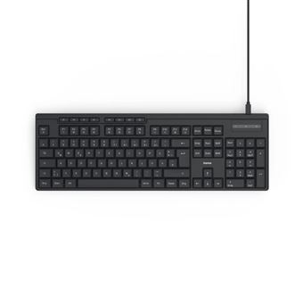 Teclado com Fios Hama CK-200 | Idioma: Alemão | Preto - 1