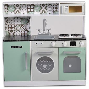 Cozinha Moni com Micro-ondas e Lava-loiças | Madeira - 1