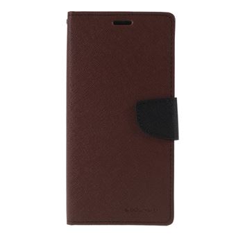 Capa Magunivers de PU Diário Chique Castanho Escuro com Suporte para Samsung Galaxy S10 5G