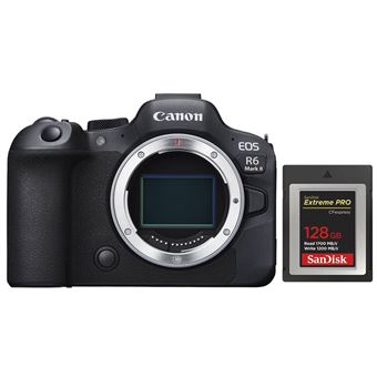 Canon R6 II body+SanDisk 128GB Extreme Pro CF CFexpress Card Type B (SDCFE-128G) - 1