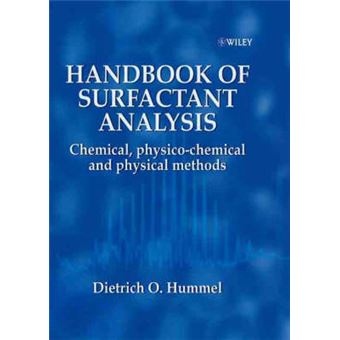 Handbook of Surfactant Analysis - Chemical, Physico-chemical and Physical Methods - Hardback - 2000 - 1