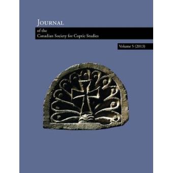 Journal Of The Canadian Society For Coptic Studies Volume 5 - 1