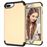 Capa TPU combinação Dourado / preto para Apple iPhone 8 Plus/7 Plus/6s Plus/6 Plus_2