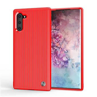 Capa Magunivers TPU Stripe Flexi Vermelho para Samsung Galaxy Note 10