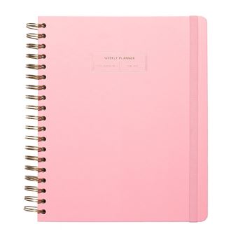 Agenda Escolar 2020/2021 Big Size Semanal La Vie En Rose By Kokonote