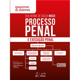 Processo Penal E Execução Penal - Esquemas & Sistemas - 9 Edição 2025 - 1