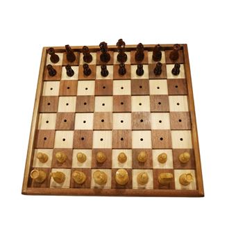 Tabuleiro e Peças de Xadrez para Invisuais FPX - 1