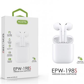 Auriculares sem Fio Accetel EPW-208S Branco