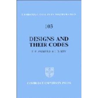 Designs and Their Codes - Paperback - 1994 - 1