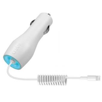 carregador de dispositivos móveis SBS TACARTUBE2AW Automático Branco