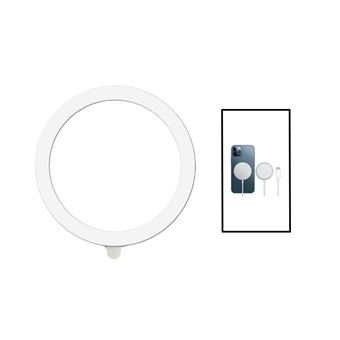 Kit Phonecare Silicone Magsafe Magnetic Sem Fios + Magnetic Wireless Fast Charger para Apple - Branco - 1
