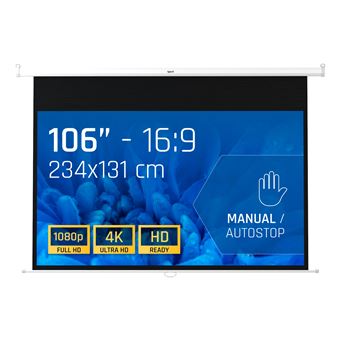 Ecrã de Projeção iggual PSIMS234 | Branco - 1