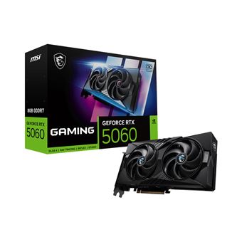 Placa de Vídeo MSI GeForce RTX 5060 8G GAMING OC | Preto - 1