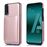 Capa Magunivers | PU + TPU com suporte e vários titulares de cartão Rosa Dourado para Samsung Galaxy A50/A50s/A30s_1