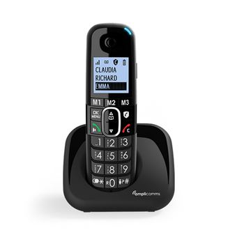 Telefone amplicomms BigTel 1500 | Preto - 1