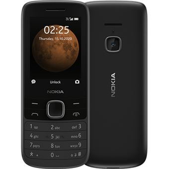 Telemóvel Nokia 225 4G | Preto - 1