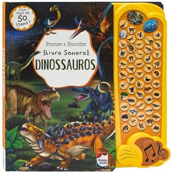 Procure E Encontre - Livro Sonoro: Dinossauros - 1