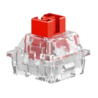 Teclas para Teclado Glorious Gaming GLO-KB-ACC-SWT-FOX-HE-36 | Vermelho, Translúcido - 1