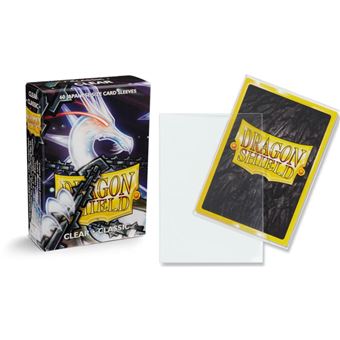 Dragon Shield Matte Small Sleeves - Clear (60 Sleeves) - Arcane Tinmen - 1