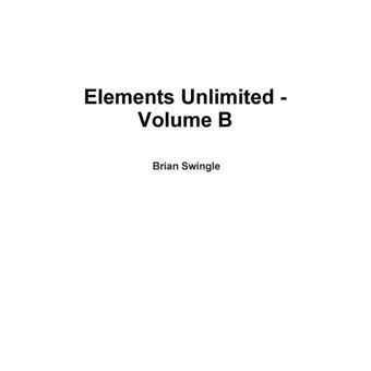 Elements Unlimited  Volume B - 1