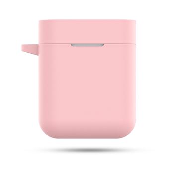 Capa protetora de silicone WISETONY para Xiaomi Redmi Mi AirDots Pro Rosa - 1
