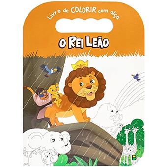 Livro De Colorir Com Alça: Rei Leão, O - 1