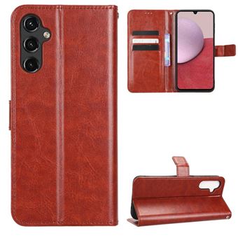 Capa GANGXUN para Samsung Galaxy A14 4G | Porta-cartões | Alça Removível | Castanho - 1