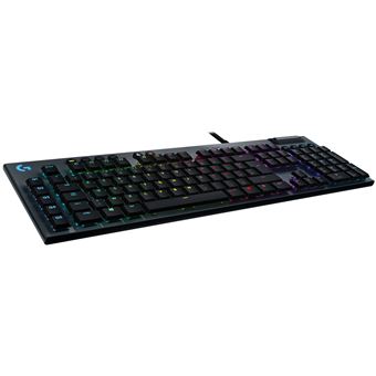 Teclado Gaming com Fios Logitech G 920-008986 | Idioma: Francês | Preto - 1