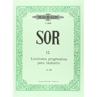 12 Lecciones Guitarra Op.31 - 1