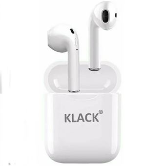 Auriculares Bluetooth 5.0 sem Fios Klack® | Universal - Branco - 1