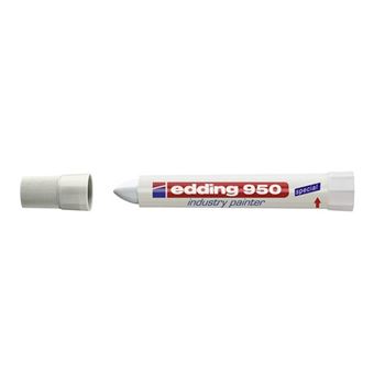 Marcador Permanente Edding 950 | Branco - 1