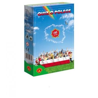 Jogo de tabuleiro Alexander Quiz o Polsce mini Crianças Jogo educativo - 1