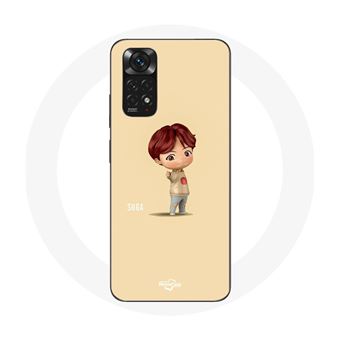 Capa Maniacase para Xiaomiredmi Note 11 4G Bts Tinytan Animação Suga - 1