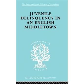 Juvenile Delinquency in an English Middle Town - Paperback - 2013 - 1
