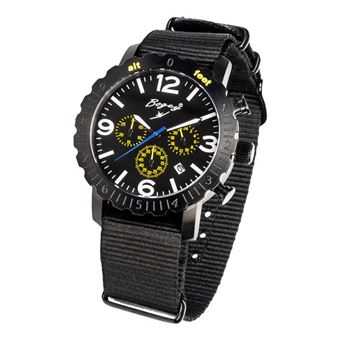Relógio Bogey BSFS004YLBK (44 mm) Preto - 1