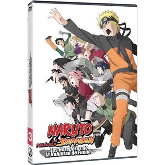 Naruto Shippûden: The Movie 3: Inheritors of the Will of Fire / Naruto Shippuden La Película 3: Los Herederos de la Voluntad de Fuego (DVD) - 1