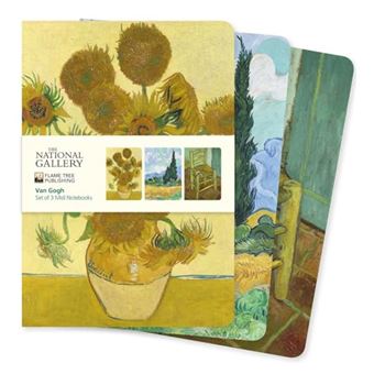 National Gallery: Van Gogh Set of 3 Midi Notebooks (Midi Notebook Collections) - 1