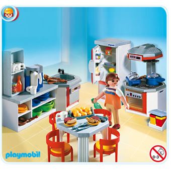 Playmobil 4283 Kitchen with Dinnette Set - 1