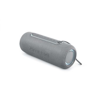 Coluna Portátil Muse | Premium | Bluetooth A2DP 20 W IPX5 com reforço de graves | Cinzento - 1